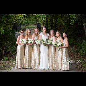 Jenny Yoo ‘Jules’ Sequin Blouson Gown